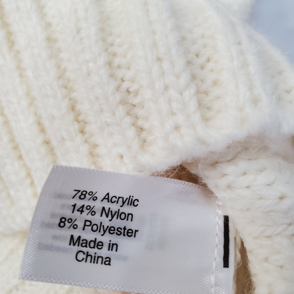 Lane Bryant Fringe Cableknit sweater plus sz 22 24 new with tags - Picture 5 of 9